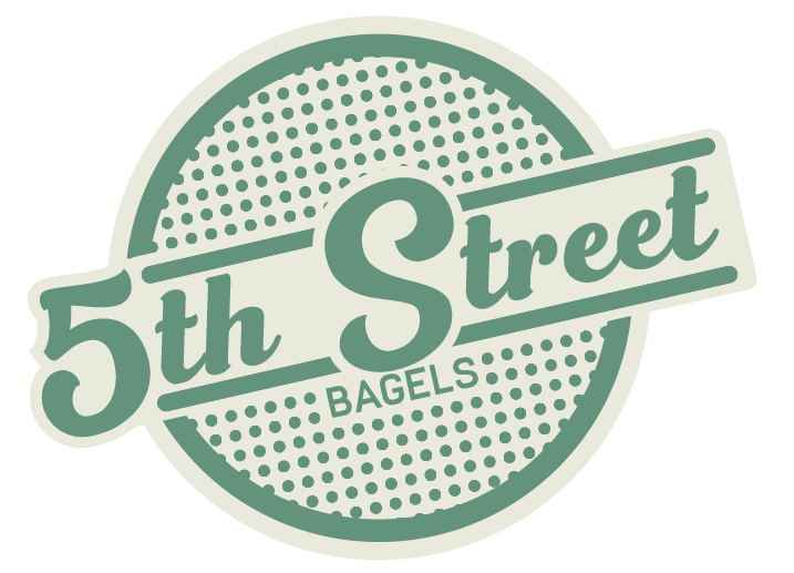 5th Street Bagels Bend, Oregon Bagel Company Logo